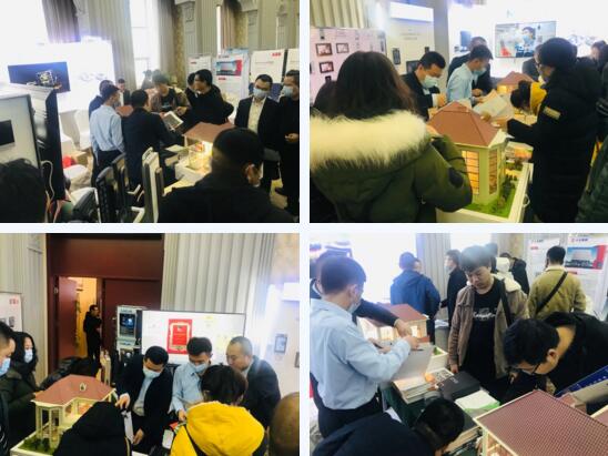 會(huì)上立林的展位也是人氣爆棚