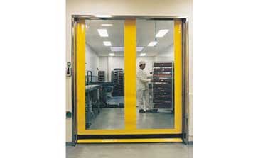 快速門 - 防撞拉鏈式快速門