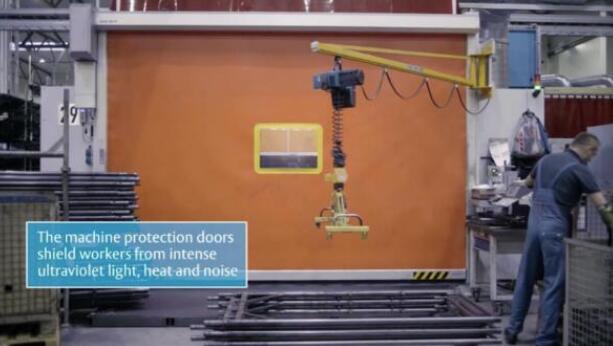 亞薩合萊自動通行口，20余年守護(hù)德國腳手架制造商MJ Gerüst