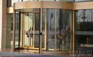 鑫皇國際酒店旋轉(zhuǎn)門案例