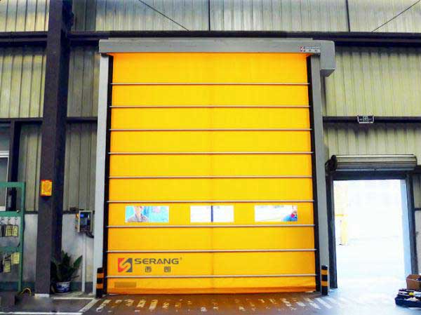 鋁合金高端快速堆積門