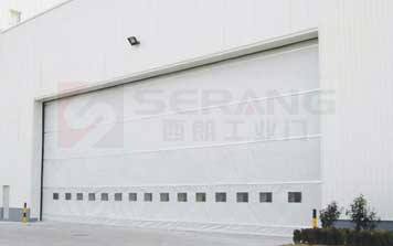 抗強風(fēng)柔性提升大門