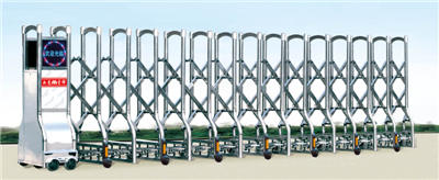 東方香榭里伸縮門案例 - 中出網(wǎng)-智能出入口與停車充電門戶