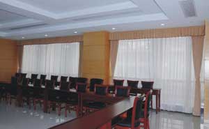 廣東省委黨校電動開合簾案例