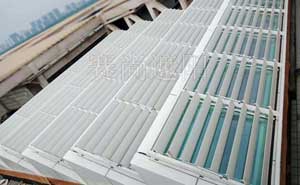 濟(jì)寧文化中心戶外電動(dòng)遮陽(yáng)百葉工程