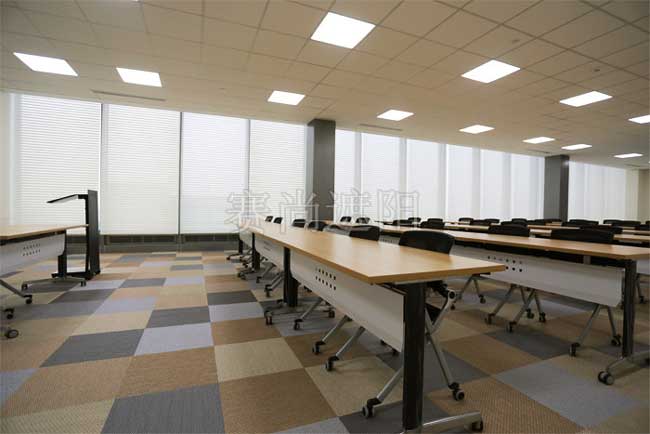 如意集團研發(fā)中心電動窗飾遮陽項目 - 中出網(wǎng)-智能出入口與停車充電門戶