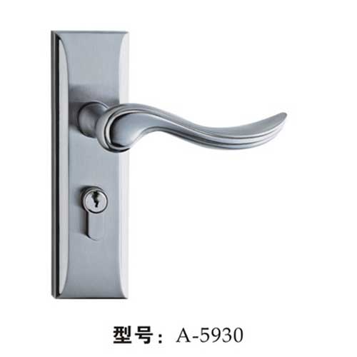 A單舌小插芯門鎖-5930-掃鎳間鎳