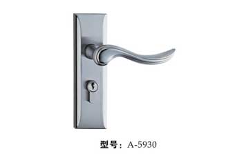 A單舌小插芯門鎖-5930-掃鎳間鎳