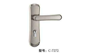 C中式中插芯門鎖-7272-掃鎳間鎳