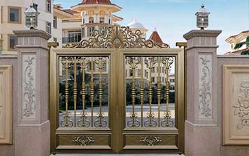 庭院別墅大門 - A605鋁藝庭院門