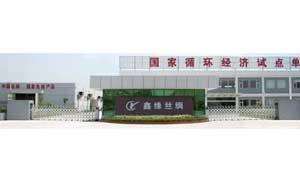 海安鑫緣絲綢集團(tuán)醫(yī)院伸縮門案例