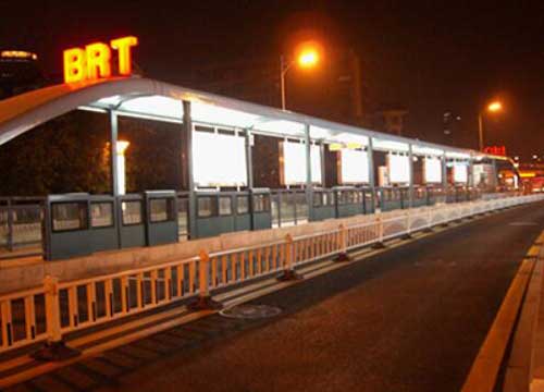 常州一號(hào)線BRT屏蔽門工程 - 中出網(wǎng)-智能出入口與停車充電門戶