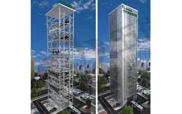 可充電立體智能大巴庫(kù)