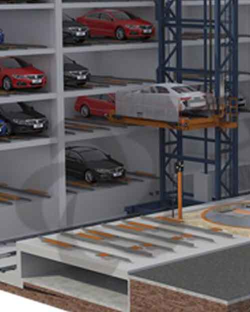 巷道堆垛立體車(chē)庫(kù)