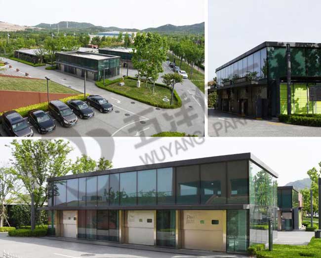 青島中德項目平面移動立體車庫案例 - 中出網-智能出入口與停車充電門戶