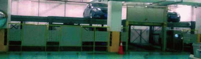 水平循環(huán)類機械式停車設備