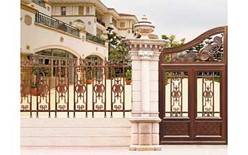 鋁藝大門 - 鋁藝大門JDH-012