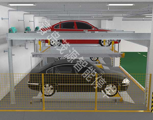 二層升降橫移停車設(shè)備