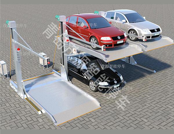 地上二層簡(jiǎn)易升降立體車(chē)庫(kù)