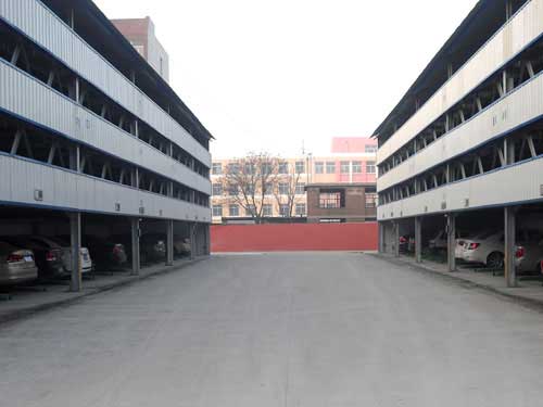 齊河縣電業(yè)局立體車庫案例 - 中出網(wǎng)-智能出入口與停車充電門戶