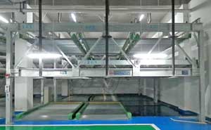 天津市和暢園小區(qū)項目立體車庫案例 - 中出網-智能出入口與停車充電門戶