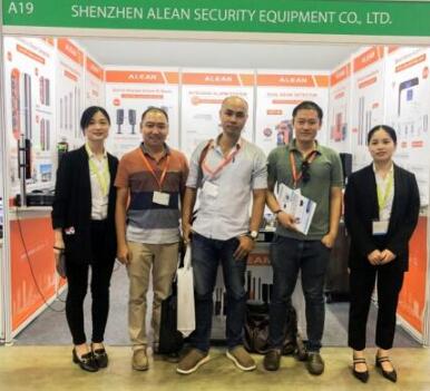 高光時刻 ‖ 艾禮安亮相2019年越南安防展