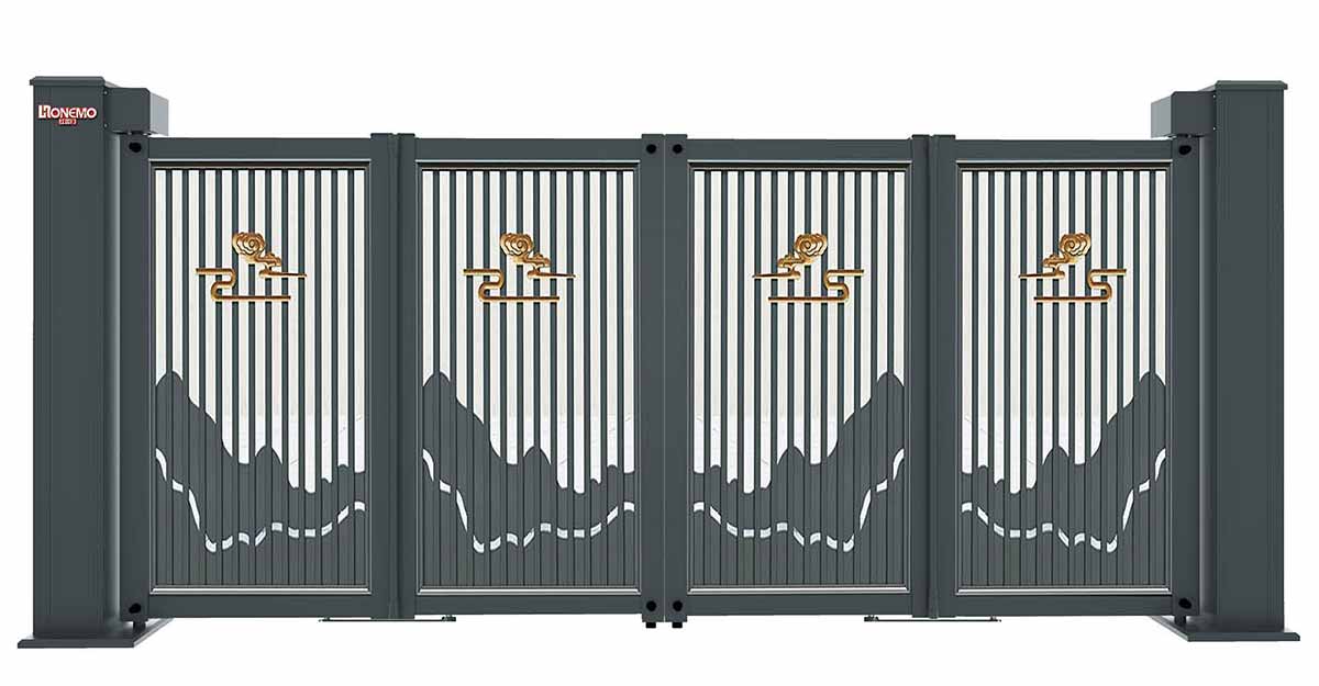 板材雕刻折疊門H868-01