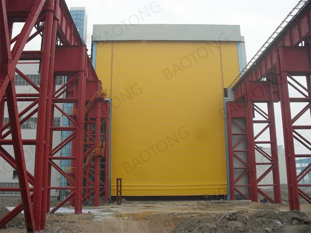 堆積式機(jī)庫門