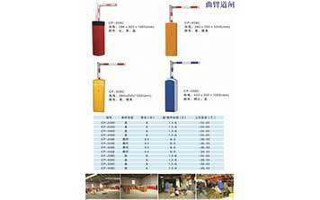 道閘 - 曲臂道閘