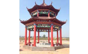 沂南縣現(xiàn)代漁業(yè)園涼亭案例 - 中出網(wǎng)-智能出入口與停車充電門(mén)戶