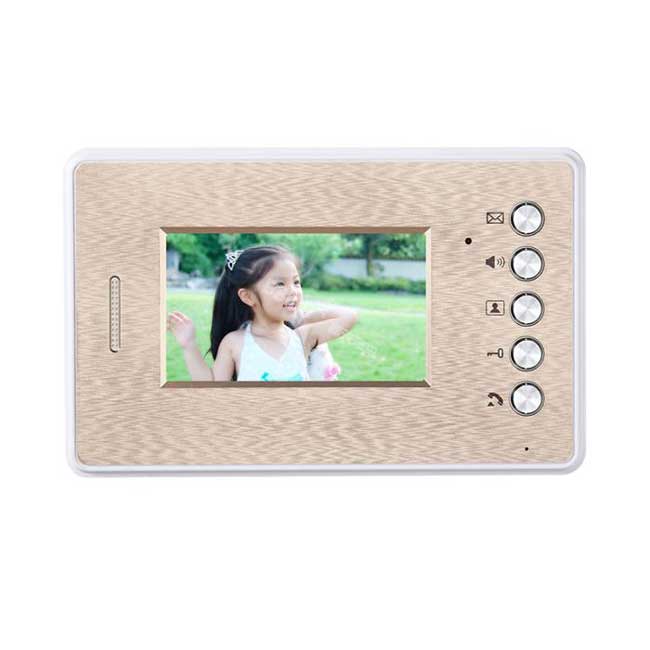 模擬4.3彩色可視分機(橫)