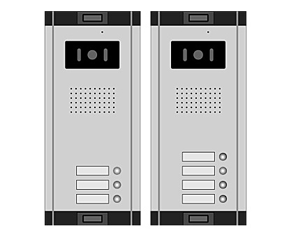 多戶直按式單排主機