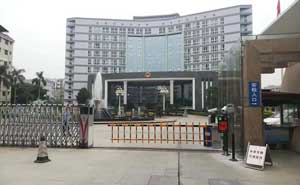 梅州市中級人民法院車牌識別系統(tǒng)案例