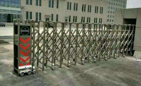 麗水出安智能伸縮門進駐麗水市文元教育集團