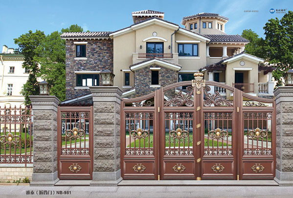 喜迎晉城出安智能鋁藝大門進(jìn)駐景福苑