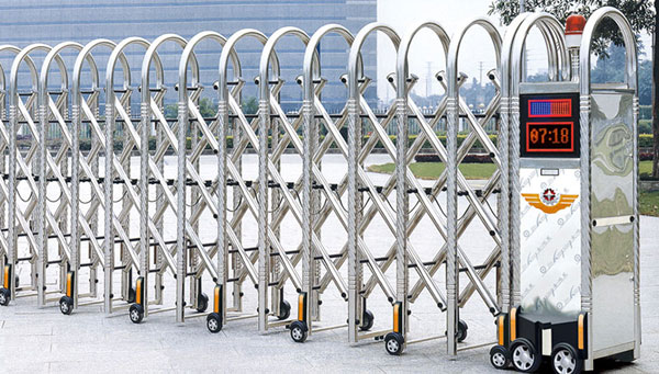 感恩南海港灣選擇了鶴壁出安智能伸縮門