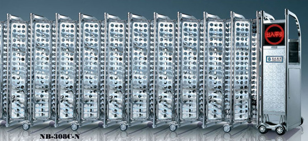 忻州出安智能伸縮門在忻州泛華京倫大酒店的工程驗收