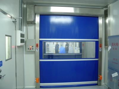 保山出安智能卷簾門在保山五洲國際的工程驗收