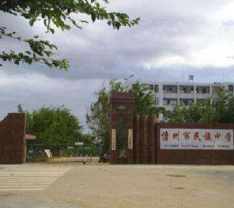 儋州市民族中學(xué)一直信賴儋州出安智能電動伸縮門