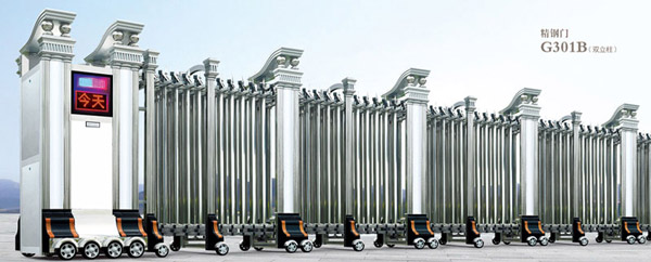 熱烈祝賀嘉峪關(guān)出安智能電動伸縮門進駐嘉峪關(guān)南湖學(xué)府